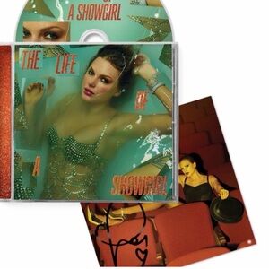 Signed and Sealed Life of a Showgirl Taylor Swift Collectors Edition CD Photo 4